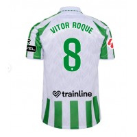 Real Betis Vitor Roque #8 Hjemmebanetrøje 2024-25 Kortærmet